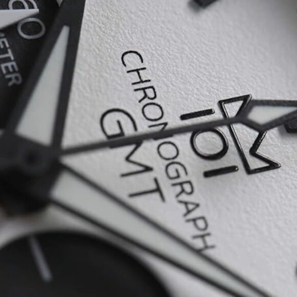 Hyakuichi 101 Chronograph GMT watch, brand new in box - Picture 3 of 8